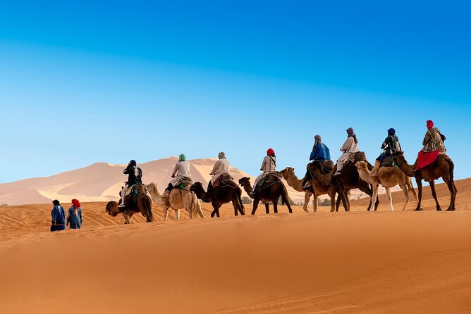 3 Day Tour from Marrakech to Merzouga with Camel Ride Included - Erg Chebbi Sunset: Dinner Under Stars (Not Just a Photo Stop)