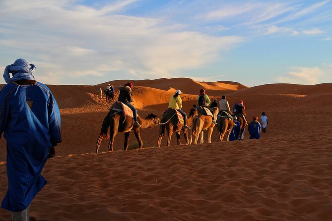 3 Day Tour from Marrakech to Merzouga with Camel Ride Included - Day 3: Sunrise Camel Ride and Breakfast at the Ouberge
