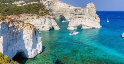 Adamas: Kleftiko Sailing Day Trip with Snorkeling and Lunch - Boat setup you’ll care about: space, showers, and the real group size
