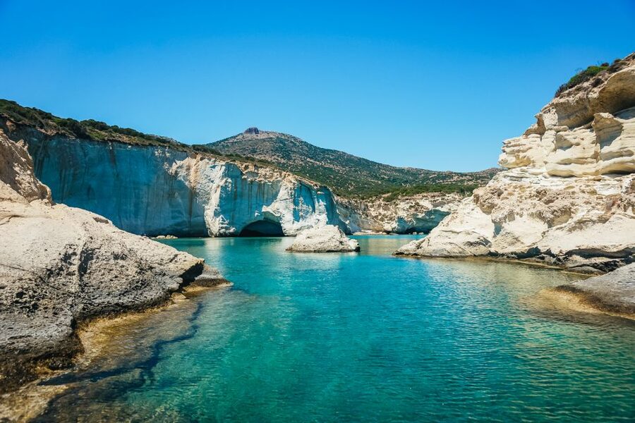 Adamas: Kleftiko Sailing Day Trip with Snorkeling and Lunch - Kleftiko Caves: the part of Milos that makes you quiet for a minute