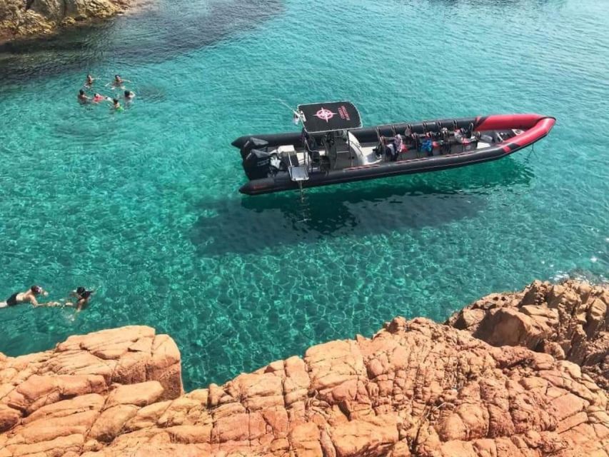 Ajaccio/Porticcio: Scandola & Piana Semi-Rigid Boat Day Trip - Capo Rosso swim stop: refreshing, not just scenic