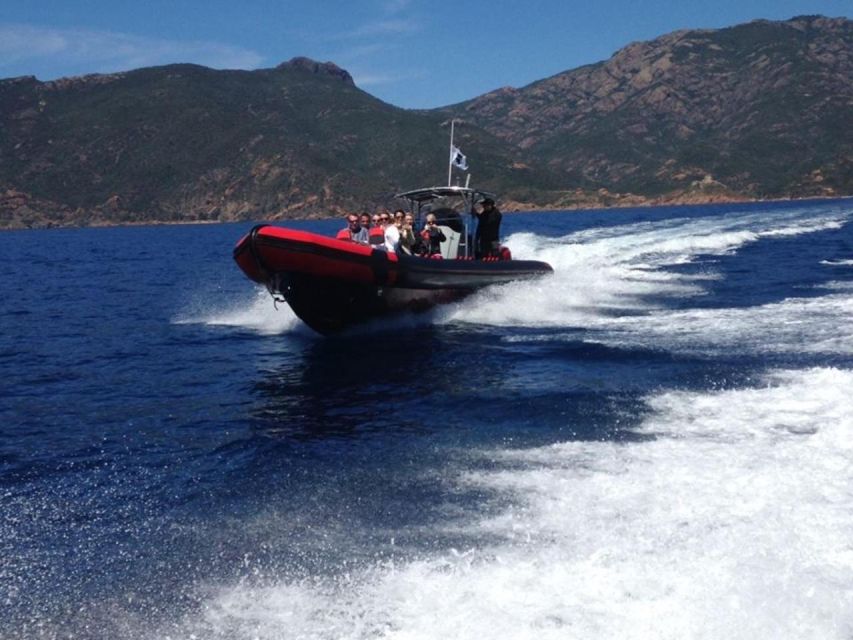 Ajaccio/Porticcio: Scandola & Piana Semi-Rigid Boat Day Trip - Price and value: what $129 buys you in real terms