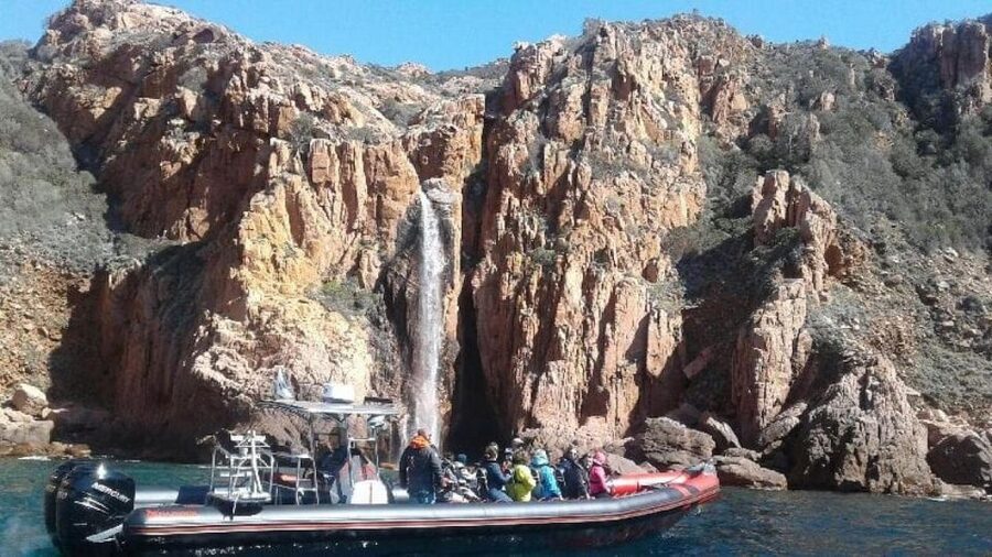 Ajaccio/Porticcio: Scandola & Piana Semi-Rigid Boat Day Trip - Timing, groups, and the flow of the day