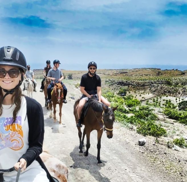 Akrotiri: Guided Horseback Riding Day Trip to a Beach - A Volcano-to-Black-Sand Ride You Can Do in an Hour