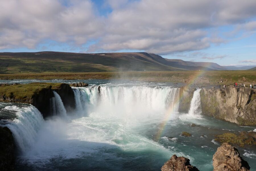Akureyri Port: Lake Mývatn & Goðafoss Waterfall Day Trip - Dimmuborgir lavafield: the ground feels old and purposeful