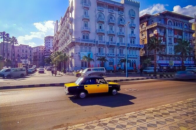 Alexandria Day Trip From Cairo - Corniche, old harbor scenes, and the Qaitbay lighthouse site
