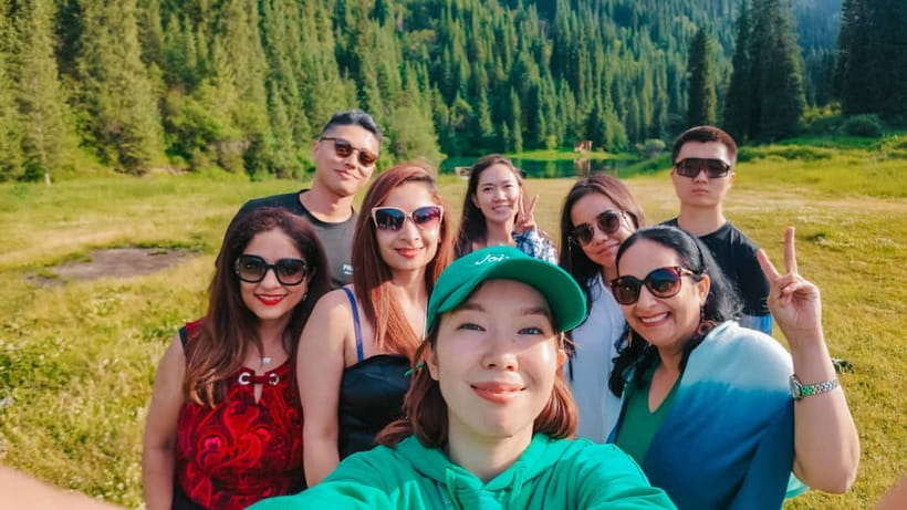 Almaty: Kolsai-Kaindy Lakes and Charyn Canyons Day Trip - The big first drive to Charyn Canyon: Valley of Castles energy