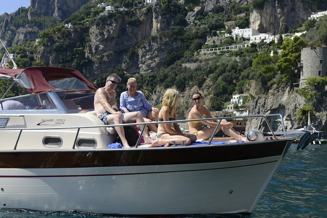 Amalfi Coast Private Boat Day Tour from Sorrento - Amalfi: UNESCO-worthy coastline views plus real town time