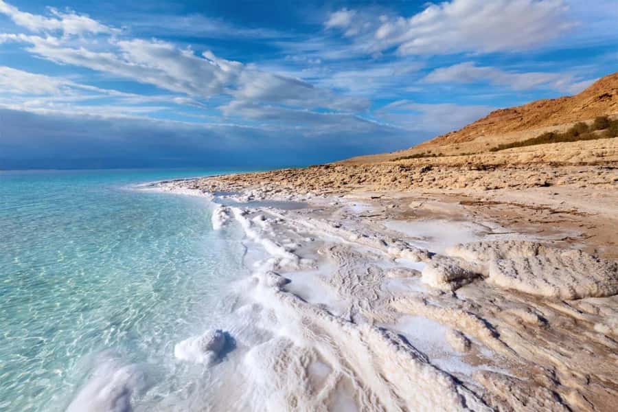 Amman: Day Trip to Madaba, Mt. Nebo, Baptism Site & Dead Sea - Dead Sea at the resort: mud, float, and time to reset