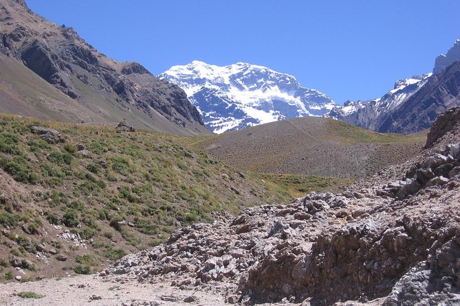 Andes Day Trip from Mendoza Including Aconcagua, Uspallata and Puente del Inca - Aconcagua-area scenic overlook and Pichueta Huarpe ruins