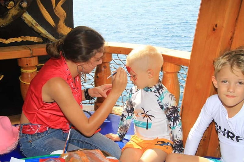 Antalya: Lara Pirate Boat Day Trip w/ Lunch & Soft Drink - Lunch On Board: Turkish Favorites With a Sea-Breeze View