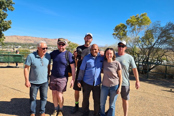 Ayers Rock Day Trip from Alice Springs Including BBQ Dinner - Mala Walk at the base of Uluru: rock art and Dreamtime stories