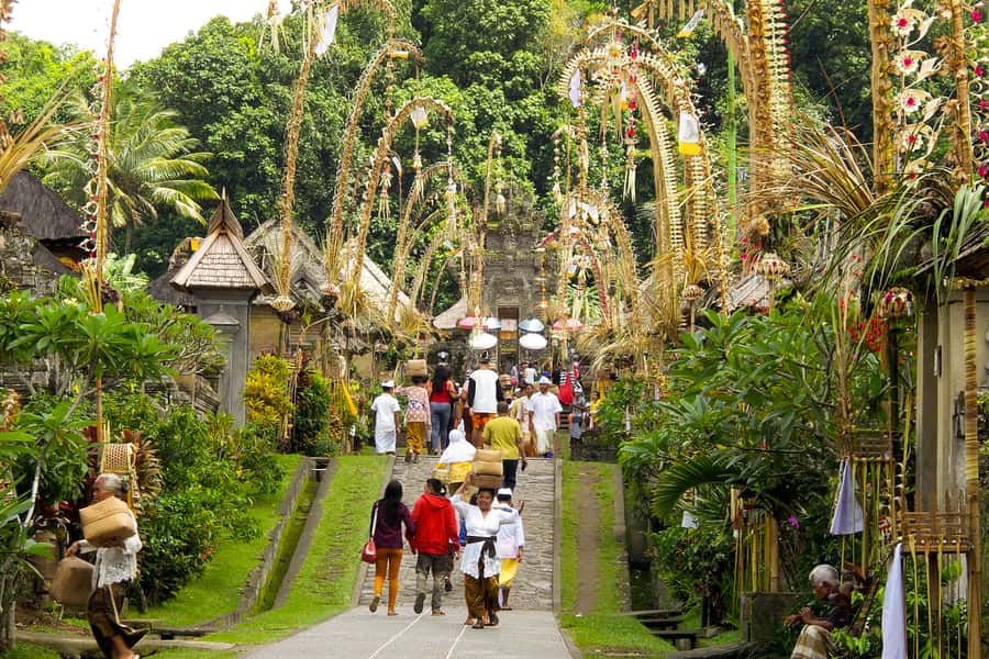 Bali: Full-Day Trip to Penglipuran Village and Bamboo Forest - Rice terrace stop en route to Penglipuran: start with the countryside rhythm