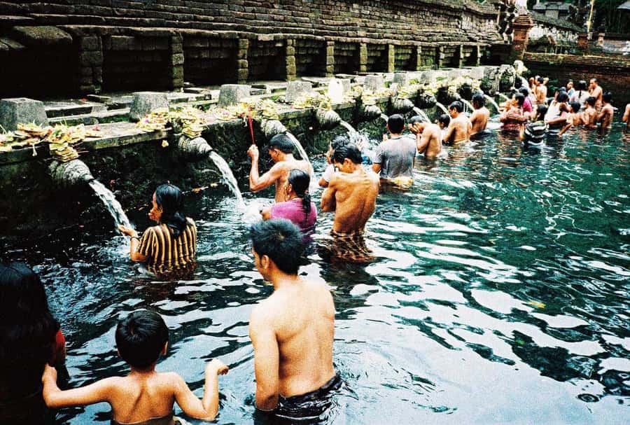 Bali: Full-Day Trip to Penglipuran Village and Bamboo Forest - Tibumana Waterfall rock pools: the swim stop that makes the day memorable