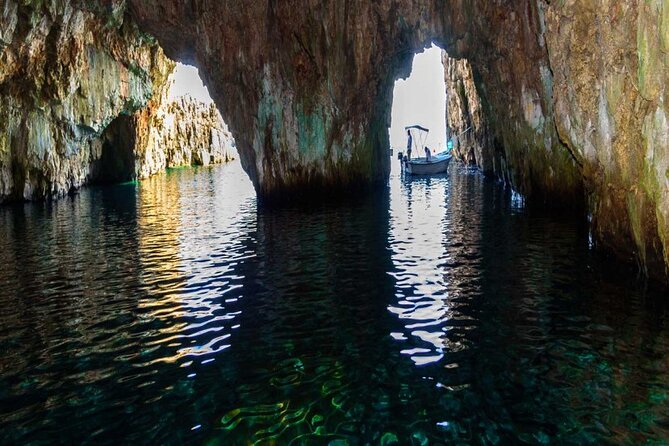 Blue & Green Cave Vis Island and Pakleni Islands Private Day Trip from Hvar - Pakleni Islands and Palmižana Bay: lunch with a view, plus beach time