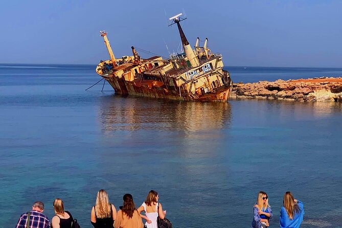 Blue Lagoon and Aphrodite's Baths Guided Day Tour from Paphos - Blue Lagoon at Latchi: Swim Time, Snacks, and the Horn Schedule