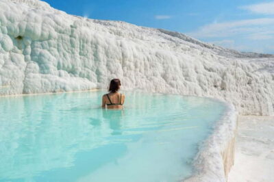 Bodrum:Pamukkale Cotton Castle & Hierapolis Day Trip w/Lunch - Pamukkale’s Cotton Castle: walking the white terraces without rushing