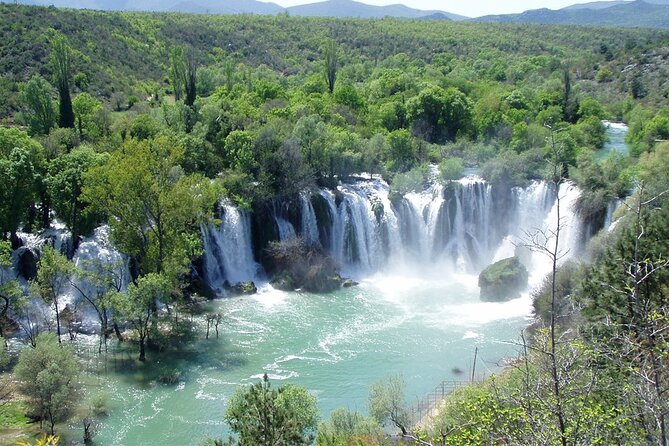 Bosnia Day Trip: Mostar and Kravice Waterfalls by Luxury Minibus - Kravice Waterfalls: a short stop with big scenery pressure