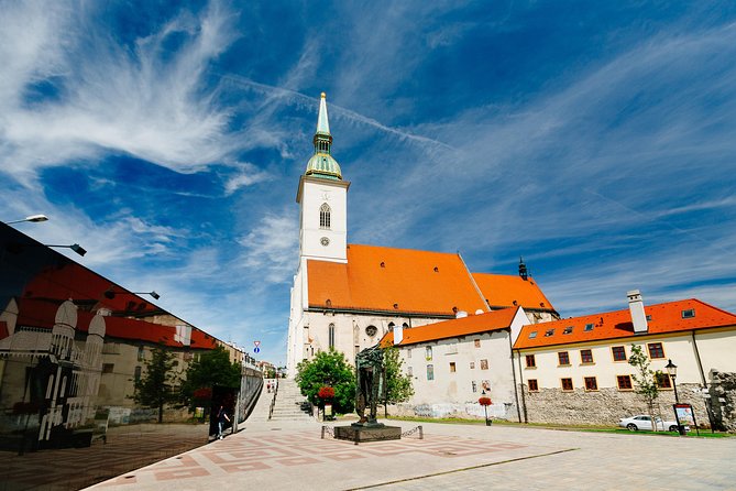 Bratislava Day Trip from Vienna With Catamaran Cruise on Danube - Bratislava Castle Option: Vintage Car Add-On for the Extra Hour