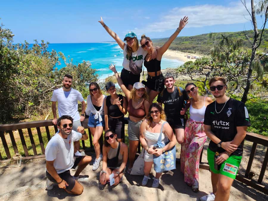 Brisbane to North Stradbroke Island Day: Wildlife & Beaches - From Brisbane to Minjerribah: ferry ride, van transfers, and staying comfortable