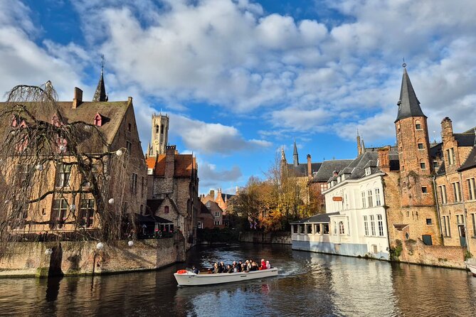 Bruges Guided Day Tour from Paris with Canal Cruise - Markt square and the Belfry: quick stops with meaning