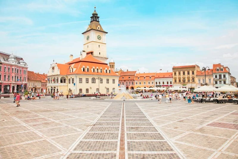 Bucharest: Dracula's Castle, Peleș Castle & Brașov Day Trip - Brașov Old Town on Foot: Streets You Can Actually Feel