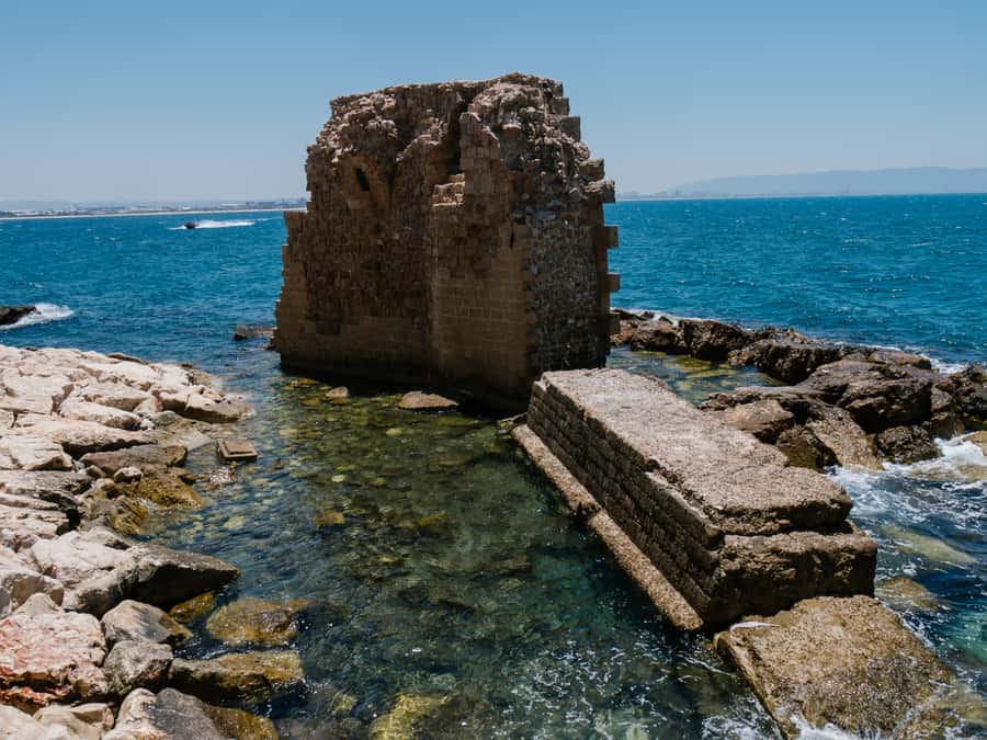 Caesarea, Haifa & Akko Day Trip from Jerusalem - Akko (Acre) Old City: crusader underground, Jezzar Pasha Mosque, and market streets