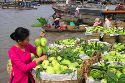Cai Rang Floating Market & Mekong Delta 2-Day Tour from HCM City - Day 1: Vinh Trang Pagoda and Ben Tre Coconut Country