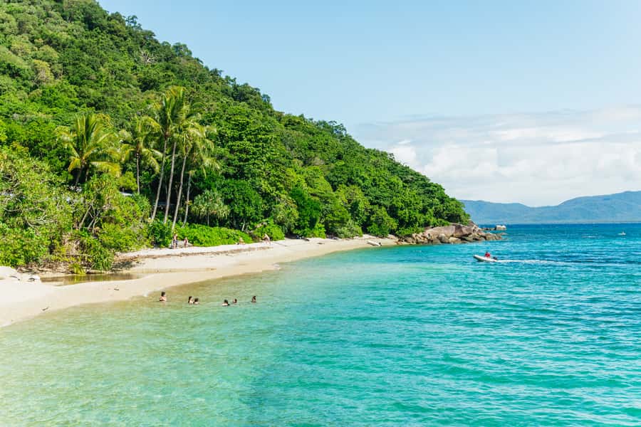 Cairns: Fitzroy Island Full-Day Trip with Optional Extras - Glass-bottom boat: the calmer way to see reef life
