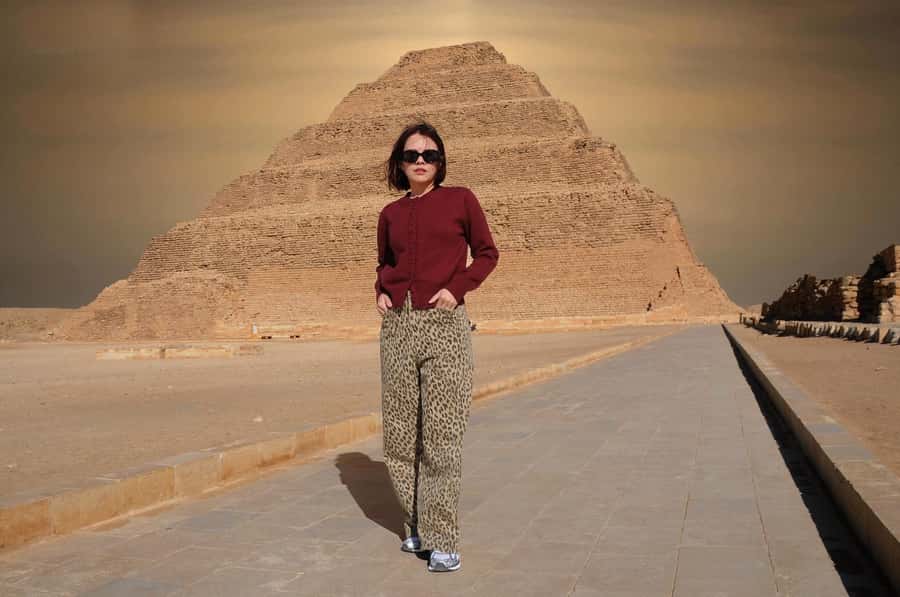 Cairo: Djoser, Bent Pyramid & Memphis Day Trip - Getting out of Cairo: AC comfort and a smooth start