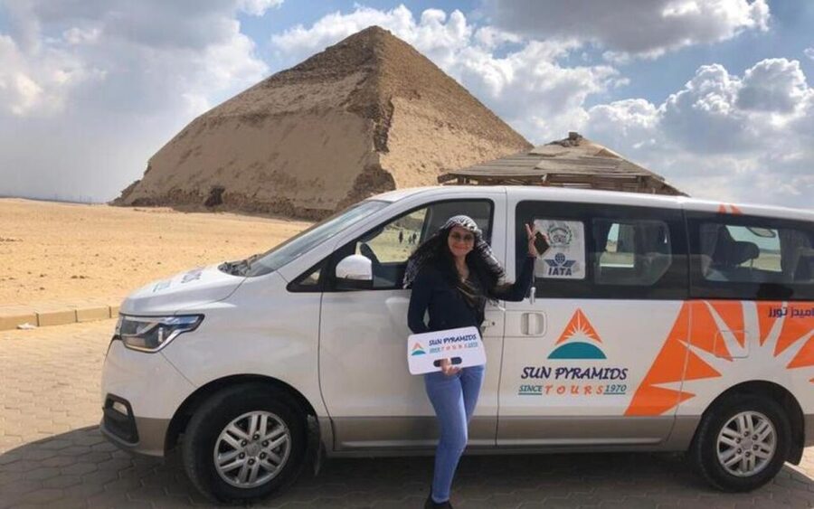 Cairo: Saqqara, Memphis, and Dahshur Day Trip with Lunch - Memphis in a short window: Ramses II and the alabaster Sphinx