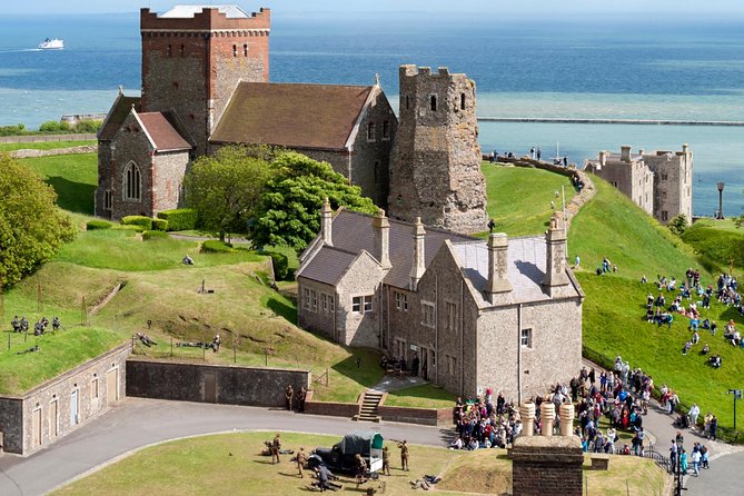 Canterbury Cathedral, Dover Castle & White Cliffs Guided Day Tour from London - White Cliffs of Dover: sea views, chalk paths, and weather swaps