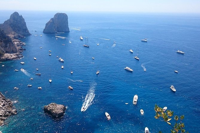 Capri Day Trip from Rome by Bus & Ferry – Guided or Independent - Capri with a local guide: Piazzetta, viewpoints, and timing