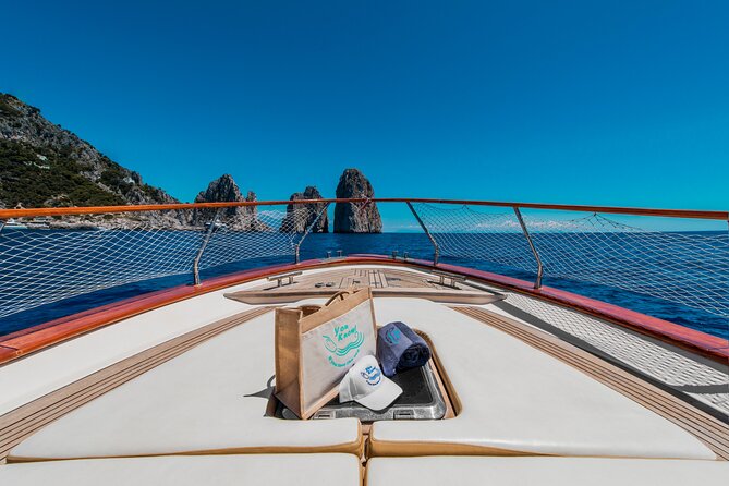 Capri Private Boat Day Tour from Sorrento, Positano or Naples - Green Grotto swim: the best use of time on the water
