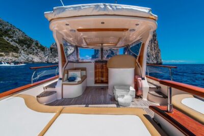 Capri Private Boat Day Tour from Sorrento, Positano or Naples - Capri in a day: the route from grottoes to Faraglioni