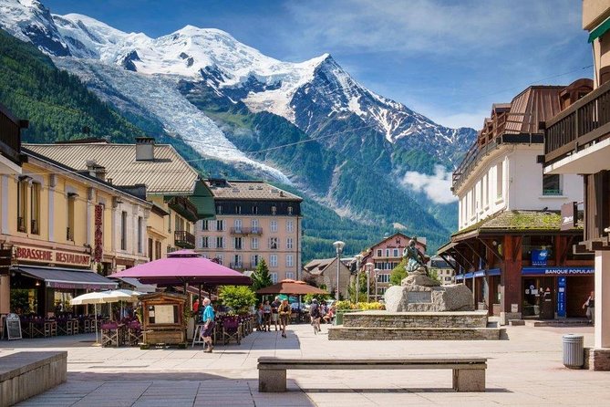 Chamonix and Mont Blanc Shared Day Trip from Geneva - Chamonix free time and the Le CapHorn lunch option