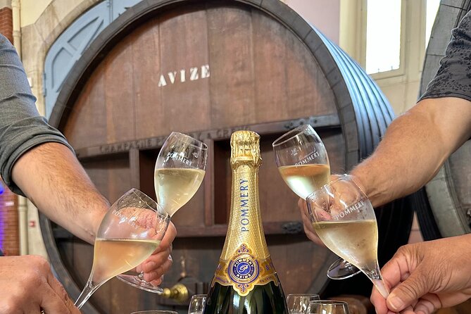 Champagne Day Trip from Reims including 9 Champagne Tastings - Reims Sightseeing: Big Champagne Names, Roman Ruins, and Notre-Dame Views