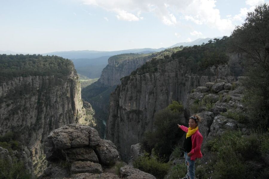City of Side: Eagle Canyon and Selge Ancient City Day Trip - Eagle Canyon: the short hike and the view payoff