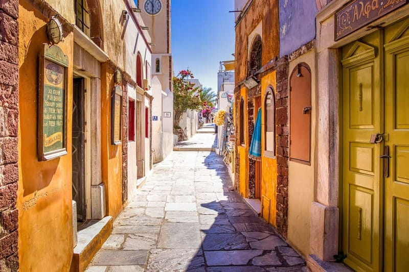 Crete: Santorini Day Trip with Fast Ferry Cruise - Fira (about 2 hours): the capital, but choose your priorities