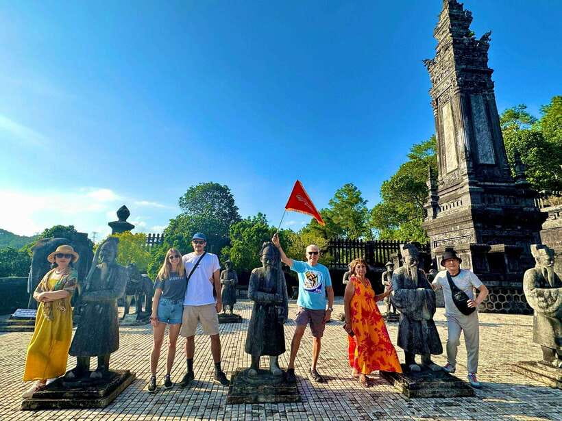 Da Nang: Hue Imperial Day Trip, Hai Van Pass Train, & Lunch - Khai Dinh Royal Tomb: Architecture That Looks Like a Story