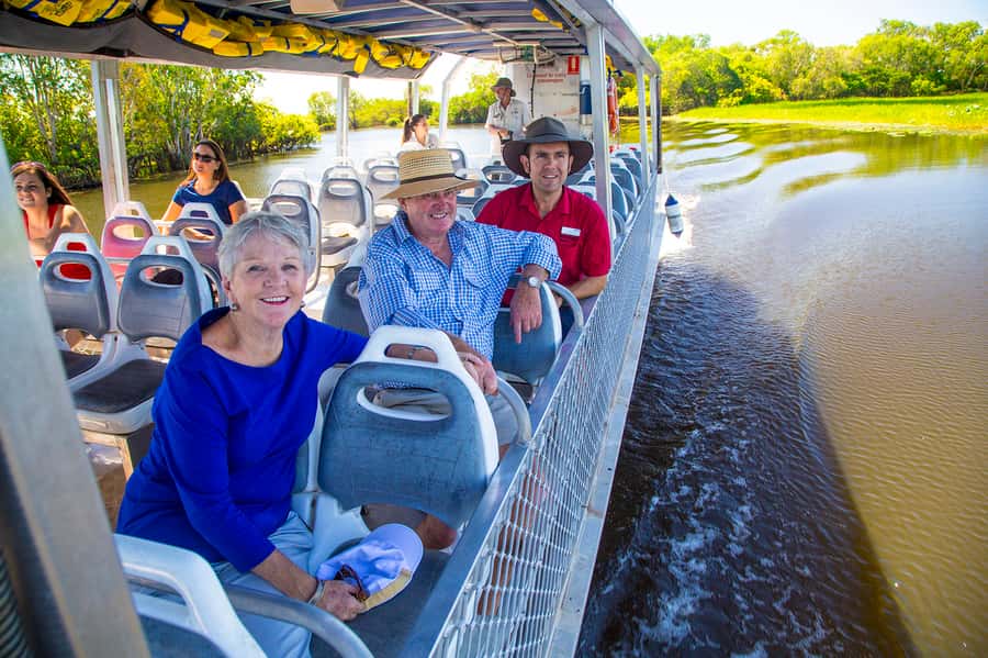 Darwin: Kakadu & Nourlangie Day Trip Plus Billabong Cruise - Yellow Water Billabong cruise: crocodiles and bird spotting