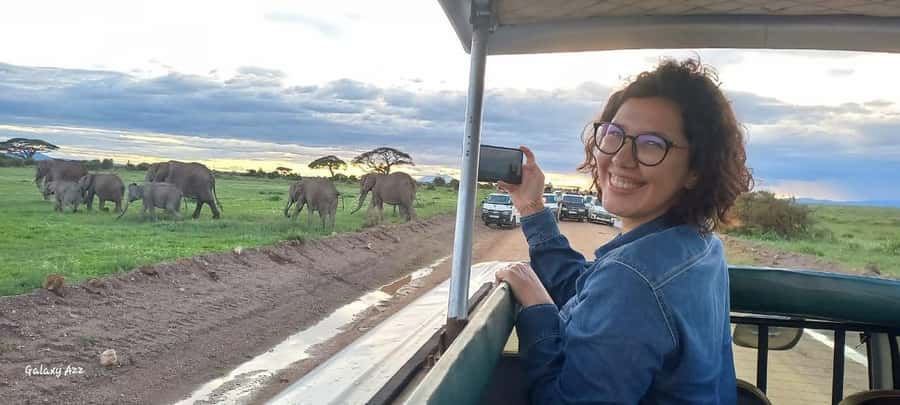 DAY TRIP AMBOSELI NATIONAL PARK FROM NAIROBI BUDGET SAFARI. - Amboseli National Park game drive: where elephants steal the show