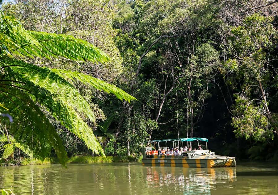 Day Trip: Rainforest & Aboriginal Culture Tour - A WWII Army Duck ride makes Kuranda feel like a movie set