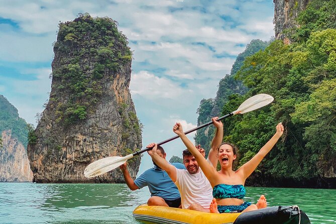 Day Trip to James Bond (Canoeing & Kayaking Islands & Lunch) - Khao Phing Kan: leaning rocks and a strong final view