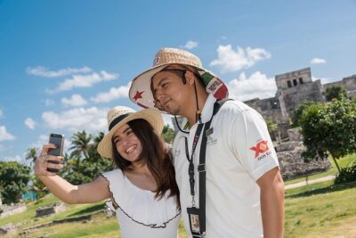 Day Trip To Tulum Mayan Ruins And Visit Cenote Nohoch With Lunch - Entering Tulum’s Clifftop Ruins in About 2.5 Hours