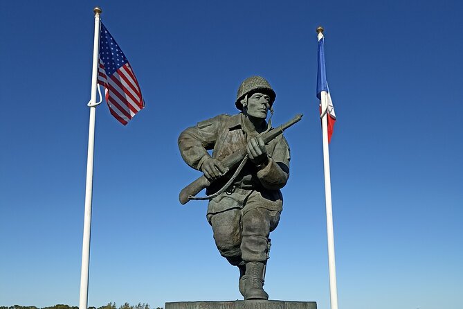 DDay American Beaches and US Airborne Full Day Tour from Bayeux - Angoville-au-Plain church aid station: the quiet, moving end