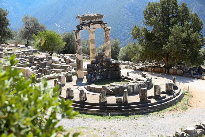Delphi Private Full Day Tour from Athens - Temple of Apollo at Delphi: center-of-the-world vibes, plus real-world walking