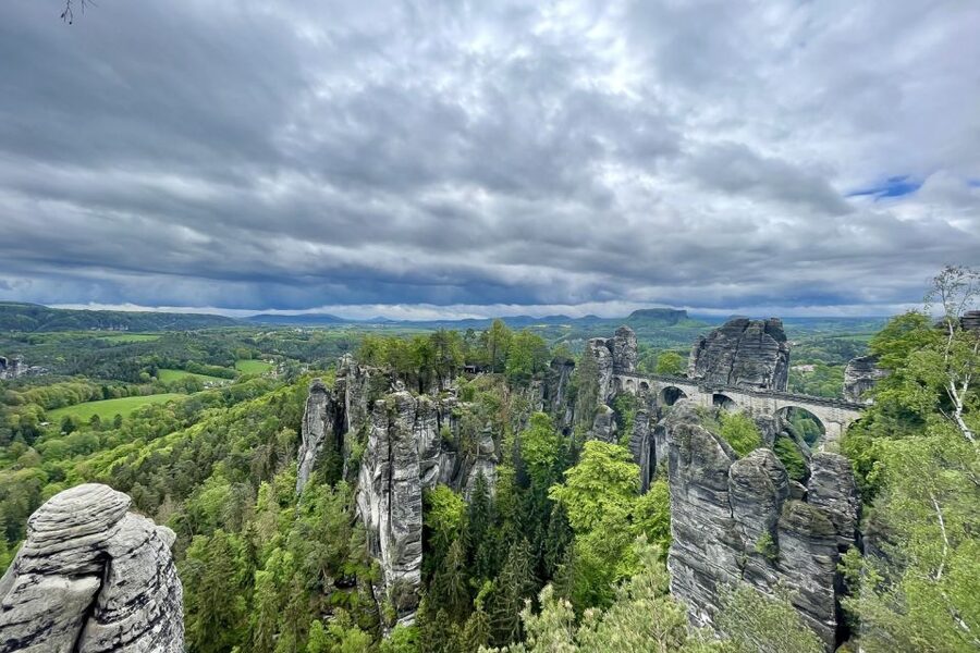 Dresden: Hassle-free trip to Bohemian and Saxon Switzerland - Bastei Bridge: the classic walk over the Elbe