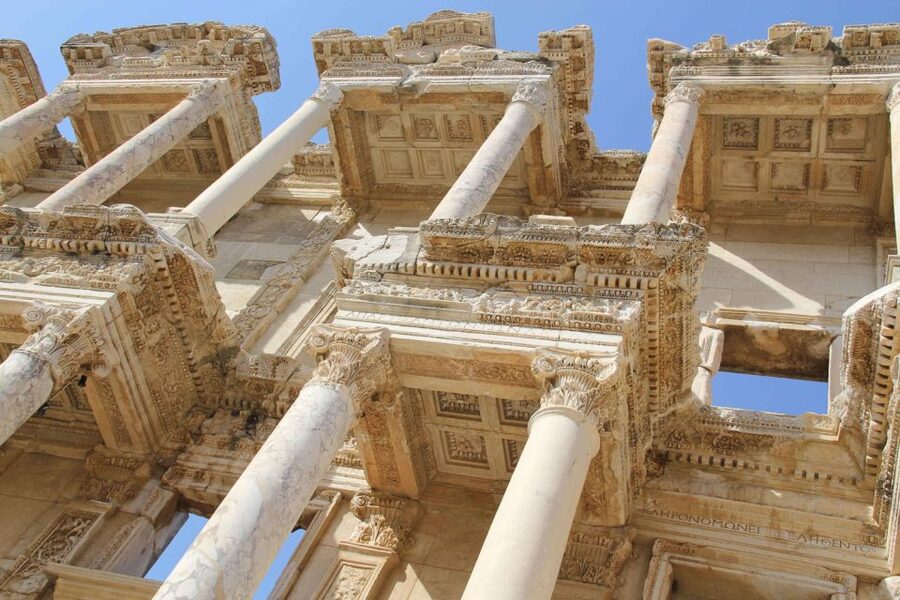 Ephesus and Pamukkale: Day Trip by Plane from Istanbul - Ephesus: Library of Celsus, Trajan Fountains, and the Theater for 24,000