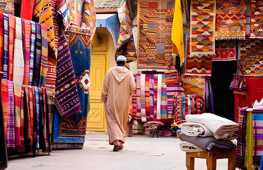 Essaouira Day Trip from Agadir - Kasbah ramparts and the port: fortifications and fish-market energy